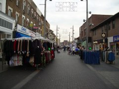 Walthamstow high street market